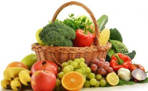 از سبزیجات و میوه‌ها استفاده کنید